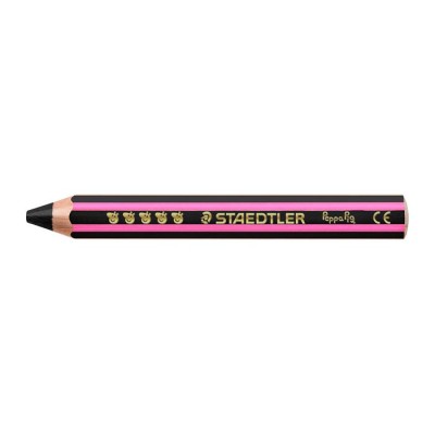 Színes ceruza készlet, hatszögletű, jumbo, STAEDTLER „Noris® junior 140", Peppa malac, 6 szín