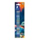 Grafitceruza készlet, HB, hatszögletű,  STAEDTLER "170 BK3-1", Multiverzum