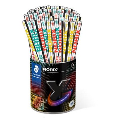 Grafitceruza, ceruzatartó, HB, STAEDTLER "Norix® 181", 72 db