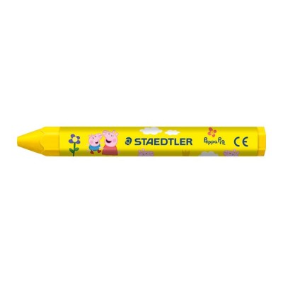 Zsírkréta, hatszögletű, jumbo, STAEDTLER „Noris® junior 224”, Peppa malac, 6 szín