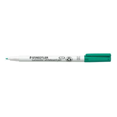Táblamarker, 1 mm, M, kúpos, STAEDTLER "Lumocolor 301", zöld