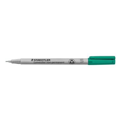Alkoholmentes marker, OHP, 0,4 mm, STAEDTLER "Lumocolor® 311 S", zöld