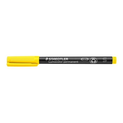 Alkoholos marker, OHP, 0,4 mm, STAEDTLER "Lumocolor® 313 S", sárga