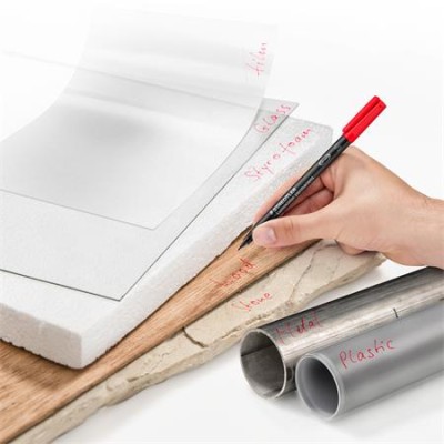 Alkoholos marker készlet, OHP, 0,4 mm, STAEDTLER "Lumocolor® 313 S", 8 különböző szín