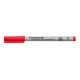 Alkoholmentes marker, OHP, 1 mm, STAEDTLER "Lumocolor® 315 M", piros
