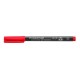 Alkoholos marker, OHP, 1 mm, STAEDTLER "Lumocolor® 317 M", piros