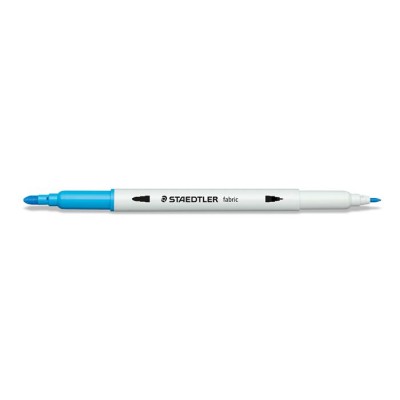 Textilfilc, kétvégű, STAEDTLER® "3190", 12 különböző szín