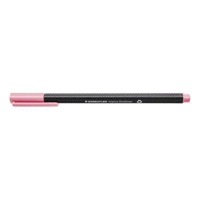 Tűfilc, 0,3 mm, STAEDTLER "Triplus 334", rózsaszín
