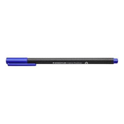 Tűfilc, 0,3 mm, STAEDTLER "Triplus 334", kék