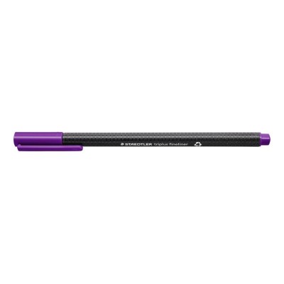 Tűfilc, 0,3 mm, STAEDTLER "Triplus 334", sötétlila