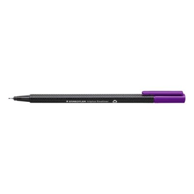 Tűfilc, 0,3 mm, STAEDTLER "Triplus 334", sötétlila