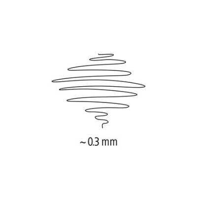 Tűfilc készlet feltekerhető tolltartóban, 0,3 mm, STAEDTLER "Triplus® 334", 20 különböző szín