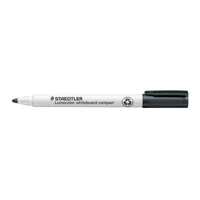 Táblamarker, 1-2 mm, kúpos, STAEDTLER "Lumocolor 341", fekete