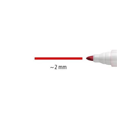 Táblamarker készlet, 2 mm, kúpos, STAEDTLER "Lumocolor® 351", 8 különböző szín