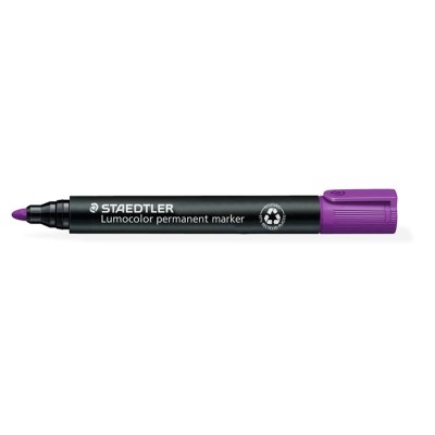 Alkoholos marker, 2 mm, kúpos, STAEDTLER "Lumocolor® 352", lila