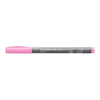 Ecsetirón készlet, STAEDTLER "Pigment brush 371", 12 különböző pasztell szín