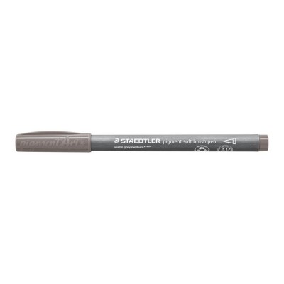 Ecsetirón készlet, STAEDTLER "Pigment 372", 6 különböző fekete és szürke árnyalat