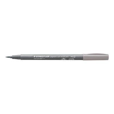 Ecsetirón készlet, STAEDTLER "Pigment 372", 6 különböző fekete és szürke árnyalat