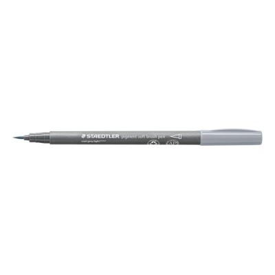 Ecsetirón készlet, STAEDTLER "Pigment 372", 6 különböző fekete és szürke árnyalat