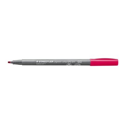 Kalligrafikus rostirón készlet, 2 mm, STAEDTLER "Pigment 375", 12 különböző szín