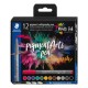 Kalligrafikus filctoll készlet, 2 mm, STAEDTLER "Pigment 375", 12 különböző szín