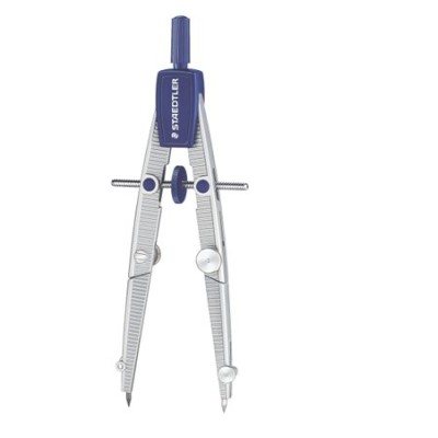 Körző készlet, precíziós, 3 darabos, STAEDTLER "Noris 550 01/02"