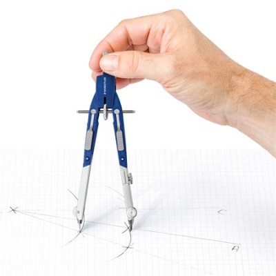 Körző készlet, precíziós, 3 darabos, STAEDTLER "Mars® comfort 552"