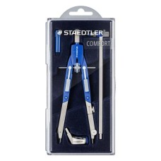 Körző készlet, precíziós, 4 darabos, STAEDTLER "Mars® comfort 552"