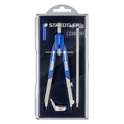 Körző készlet, precíziós, 4 darabos, STAEDTLER "Mars® comfort 552"