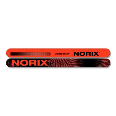 Vonalzó, rugalmas, csuklóra pattintható, 30 cm, STAEDTLER, "Norix® 565"