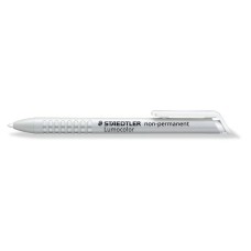 Jelölőkréta adagoló, mindenre író, lemosható (omnichrom), STAEDTLER "Lumocolor 768", fehér