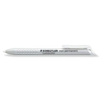 Jelölőkréta adagoló, mindenre író, lemosható (omnichrom), STAEDTLER "Lumocolor 768", fehér