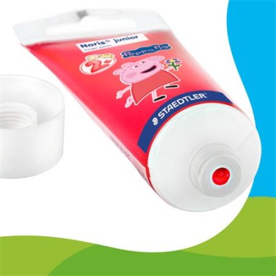 Ujjfesték, STAEDTLER "Noris® Junior 8814", Peppa malac, 4 szín