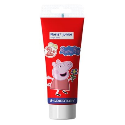 Ujjfesték, STAEDTLER "Noris® Junior 8814", Peppa malac, 4 szín