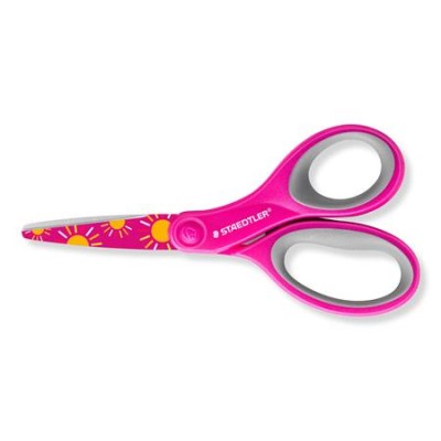 Olló, iskolai, 14 cm, STAEDTLER "Noris 965", vegyes színek