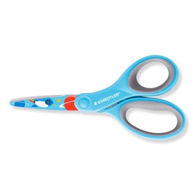 Olló, iskolai, 14 cm, STAEDTLER "Noris 965", vegyes színek