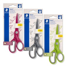 Olló, hobbi, 17 cm, STAEDTLER "Noris® 965", vegyes színek
