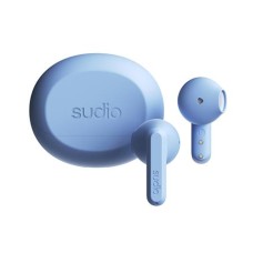 Fülhallgató, vezeték nélküli, Bluetooth 5.4, SUDIO "A3", kék