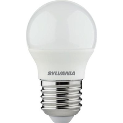 LED izzó, E27, kisgömb, 4,2W, 470lm, 4000K (HF), SYLVANIA "ToLEDo"