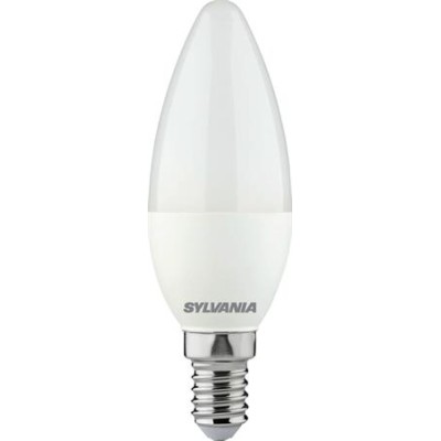 LED izzó, E14, gyertya, 4,2W, 470lm, 4000K (HF), SYLVANIA "ToLEDo"