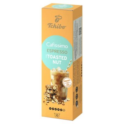 Kávékapszula, 10 db, TCHIBO "Cafissimo Espresso Toasted Nut"