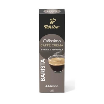 Kávékapszula, 10 db, TCHIBO "Cafissimo Caffé Crema Barista"