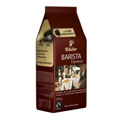 Kávé, pörkölt, szemes, 1000 g, TCHIBO "Barista Espresso"