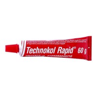 Ragasztó, folyékony, 60 g, TECHNOKOL "Rapid", piros