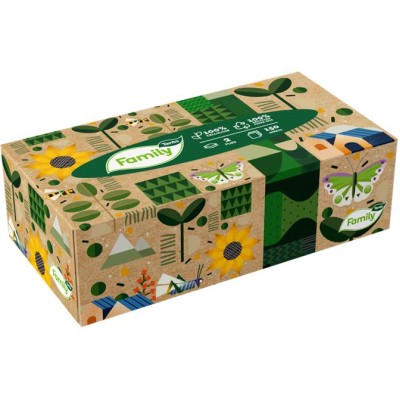 Kozmetikai kendő, 2 rétegű, 150 lapos, TENTO "Big Box"