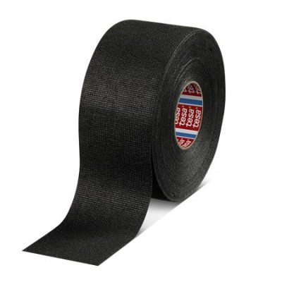 Kábelkötegelő szalag, PET, 50 mm x 25 m, TESA "51608", fekete