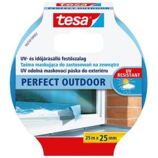 Festő- és mázolószalag, kültéri, 25 mm x 25 m, TESA "Perfect Outdoor"