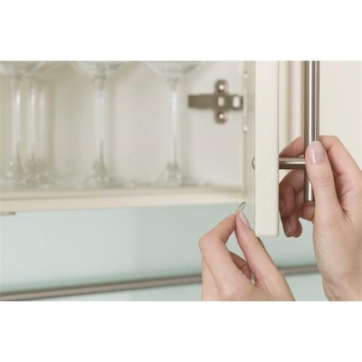 Zaj- és csúszásgátló korong, 8 mm, TESA "Protect", átlátszó