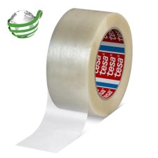 Csomagolószalag, PET, 50 mm x 132 m, TESA "60418", áttetsző