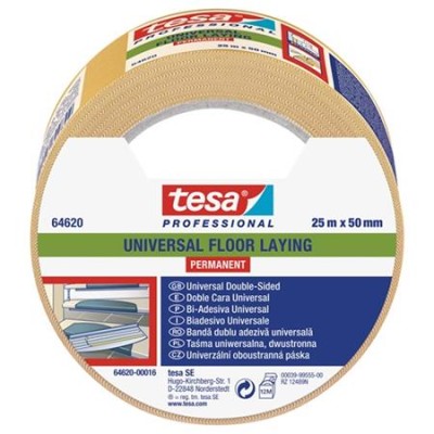 Ragasztószalag, kétoldalas, 50 mm x 25 m, TESA®, "64620"